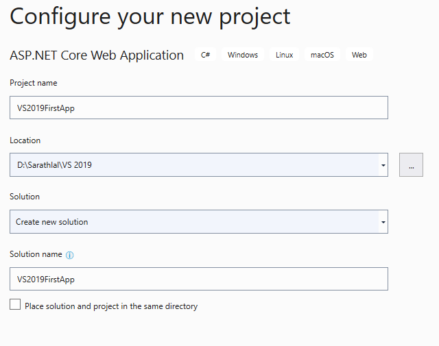 Working with Visual Studio 2019 free Community Edition